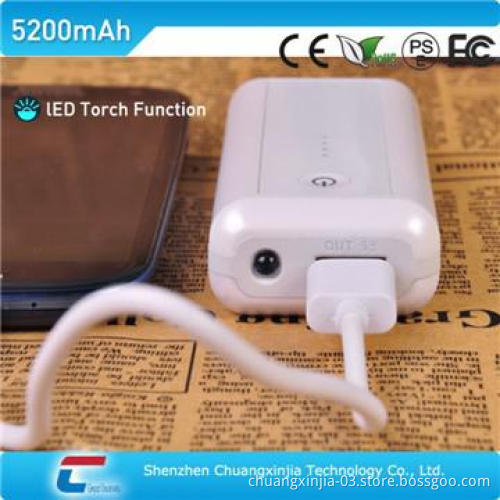 Iphone accessories portable phone charger with CE certificate